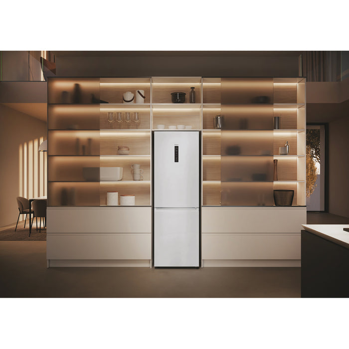 Refrigerator with bottom freezer HAIER EHD 3PWDNPW 186 185.00 cm