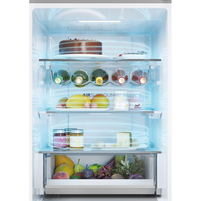 Refrigerator with bottom freezer HAIER HDPW 5618 DNPK 185.00 cm