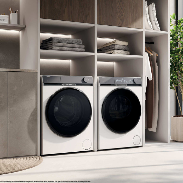 Dryer HAIER HD90-CQ387U1-S CONDENSING WITH THERMAL PUMP, 9.0 kg