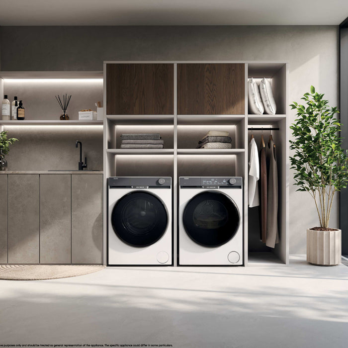 Dryer HAIER HD90-CQ387U1-S CONDENSING WITH THERMAL PUMP, 9.0 kg