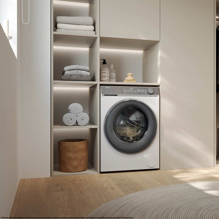 Washing machine HAIER HW90-B14367 TU1-S 9.0 kg, 1400 rpm
