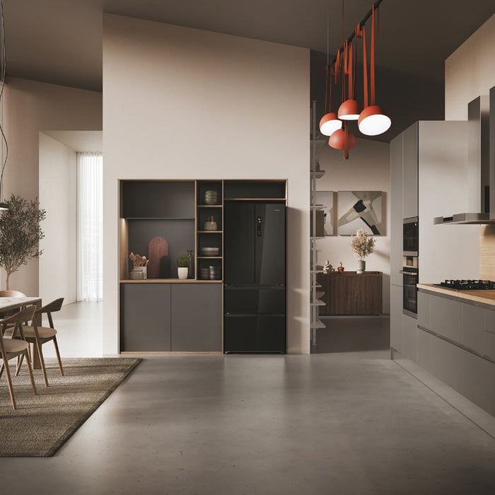 Refrigerator with bottom freezer HAIER HFR 3718 ENGB 177.50 cm