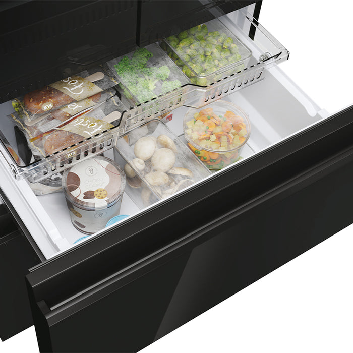 Refrigerator with bottom freezer HAIER HFR 3718 ENGB 177.50 cm