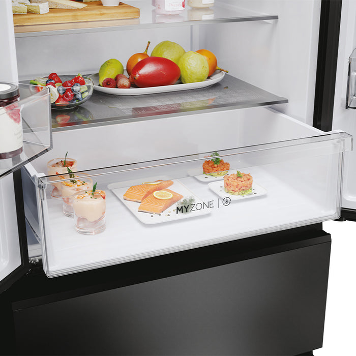 Refrigerator with bottom freezer HAIER HFR 3718 ENGB 177.50 cm