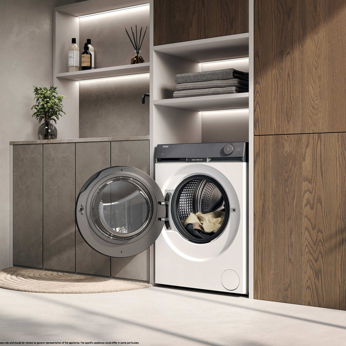 Washing machine HAIER HW100-B14387 U1-S 10.0 kg, 1400 rpm