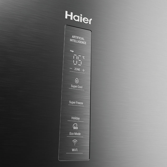 Refrigerator with bottom freezer HAIER EHD 3 PWDNPK 186 185.00 cm