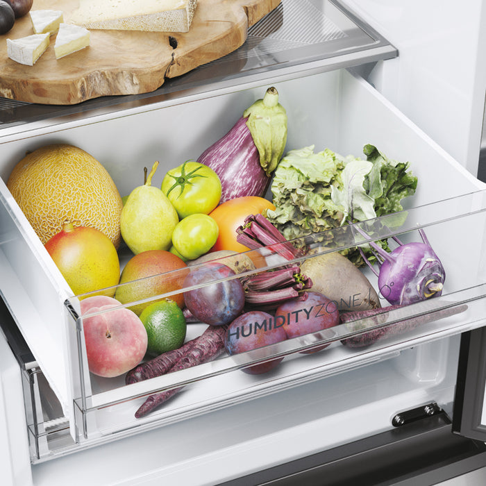 Refrigerator with bottom freezer HAIER HTW 7620 DNMP 205.00 cm