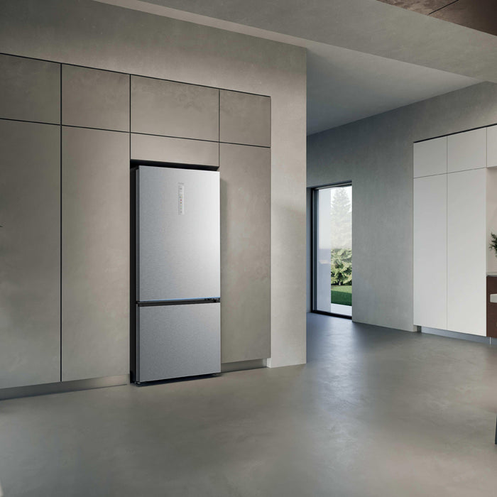 Refrigerator with bottom freezer HAIER HDR 5818 DNSS 185.00 cm
