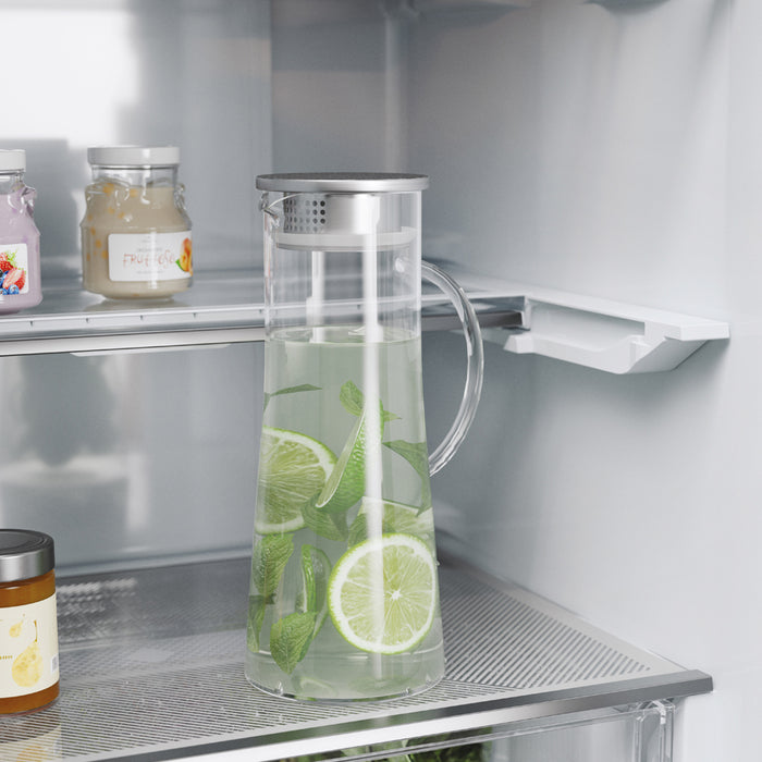 Refrigerator with bottom freezer HAIER HTW 5618 ENPT 185.00 cm