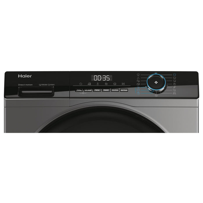 Washing machine HAIER HW90-B14939 S8-S//ANTHR. 9.0 kg, 1400 rpm