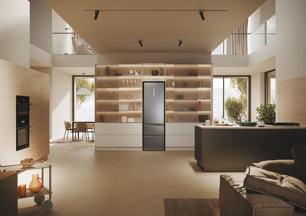 Haier 3D 60 Serie 5 HTW5620DNMG Freestanding 414 L D Silver