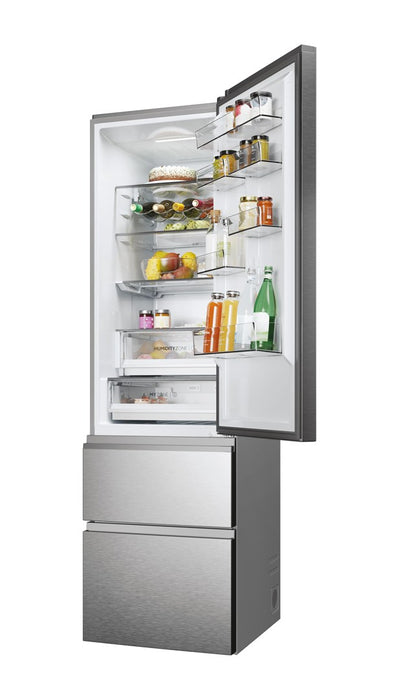 Haier 3D 60 Serie 5 HTW5620DNMG Freestanding 414 L D Silver