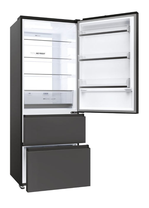 Haier 3D 70 Serie 5 HTR5719ENPT Freestanding 528 L Black