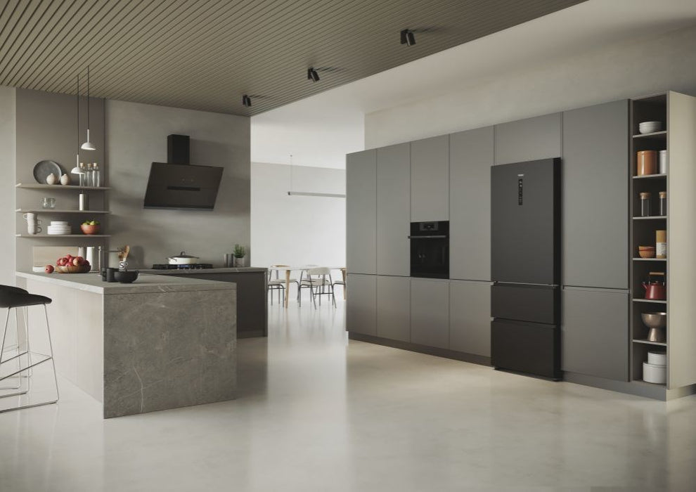 Haier 3D 70 Serie 5 HTR5719ENPT Freestanding 528 L Black