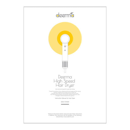 Hair Dryer Deerma DEM-CF50W (pink) - Hair dryers<<<Hair appliances<<<Health and beauty<<<InnproXML