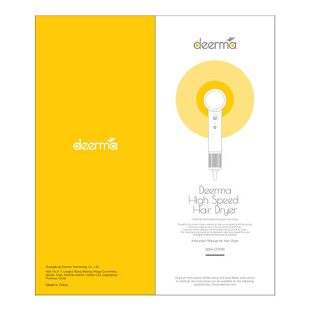 Hair Dryer Deerma DEM-CF50W (white) - Hair dryers<<<Hair appliances<<<Health and beauty<<<InnproXML