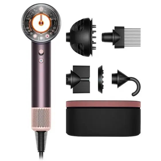 Hair dryer DYSON Supersonic Nural HD16 (Jasper/ Plum) (599003-01) - Красива коса<<<Грижа за тялото<<<Малки