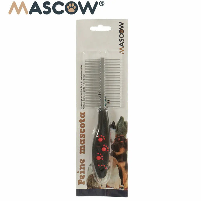 Hairstyle Mascow Black Red Green Polyester Steel 4 x 20,5 x 1,5 cm 12 Units - Домашни Животни<<<Дом