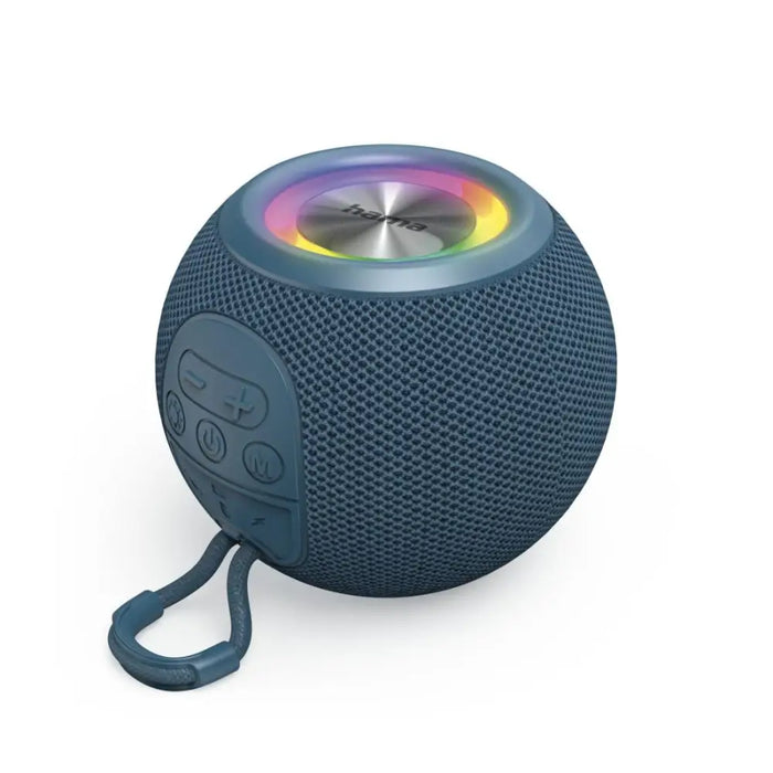 HAMA Bluetooth speaker ’Ball Shape Speaker’ 5 light modes 5W blue - Преносими тонколони<<<Електроника и