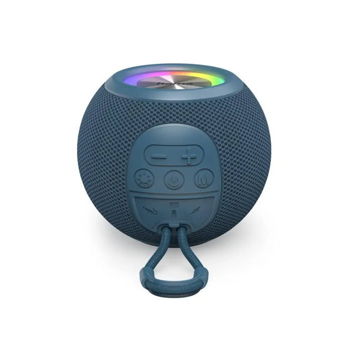 HAMA Bluetooth speaker ’Ball Shape Speaker’ 5 light modes 5W blue - Преносими тонколони<<<Електроника и