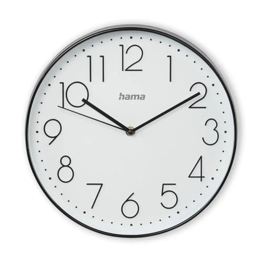 Hama Elegance wall clock Quiet 30 cm. White/Black - Часовници<<<Продукти за дома<<<ValiAPI