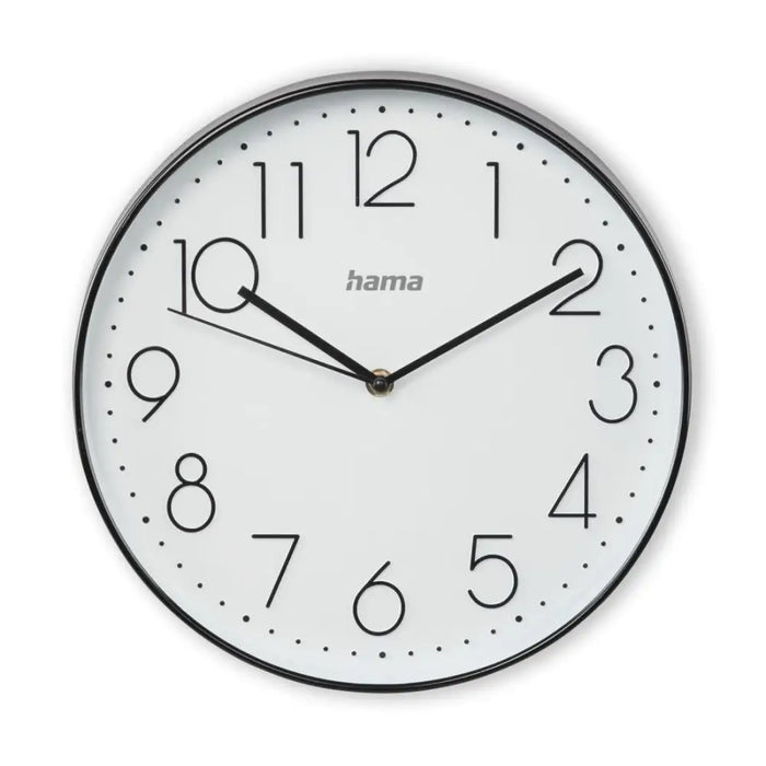 Hama Elegance wall clock Quiet 30 cm. White/Black - Часовници<<<Продукти за дома<<<ValiAPI
