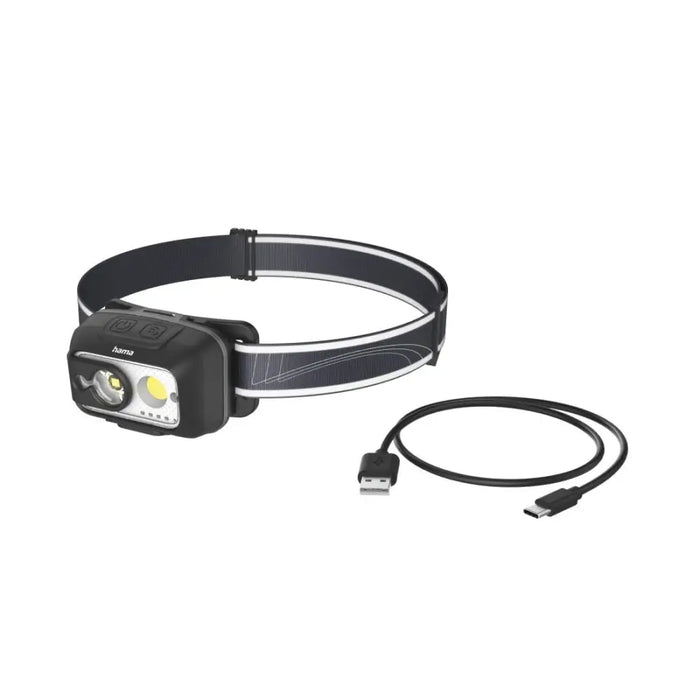 HAMA Headlamp/ LED ’HL500-C’ USB-C 4 Modes - Фенери<<<Продукти за дома<<<ValiAPI&&&Аксесоари<<<Фото и Видео