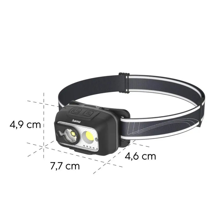 HAMA Headlamp/ LED ’HL500-C’ USB-C 4 Modes - Фенери<<<Продукти за дома<<<ValiAPI&&&Аксесоари<<<Фото и Видео