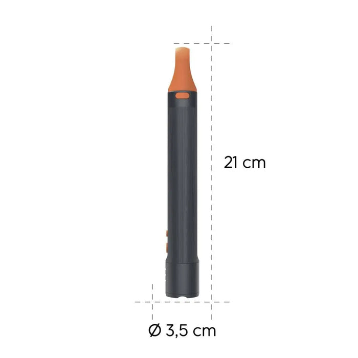 HAMA LED Flashlight FLX1200-C rechargeable shockproof aluminum 4 modes + SOS - Фенери<<<Продукти за