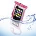 HAMA Playa Smartphone Bag Size XXL Waterproof IPX8 Transparent/Pink - Калъфи за телефони<<<Мобилни телефони и
