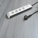 Hama Premium 4-Socket Surge Protector Strip 1.5m - White - Cables and tapes<<<HurtelXML