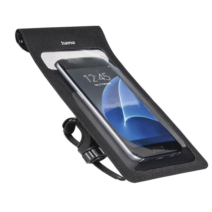 HAMA Slim Bag For Bicycle Waterproof Black - Калъфи за телефони<<<Мобилни телефони и аксесоари<<<ValiAPI