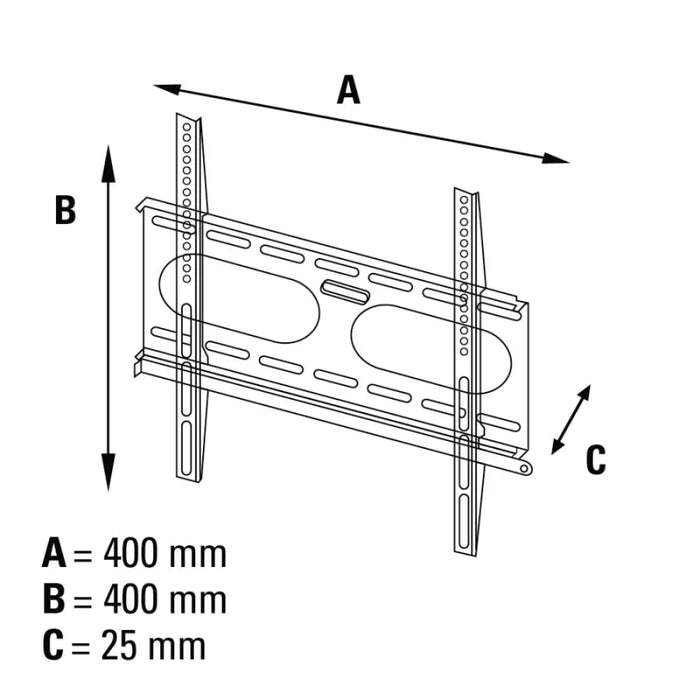 HAMA TV wall mount 32’’-56’’ 11757 - Стойки за TV и високоговорители<<<TV Видео и аксесоари<<<ValiAPI