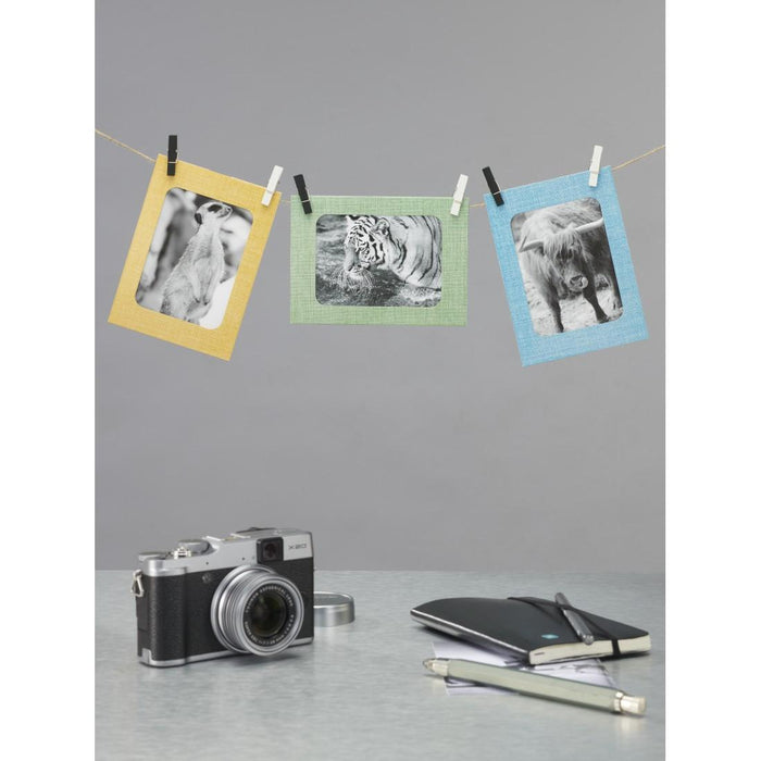HAMA Photo Garland "Mix" with rope and clips, assorted