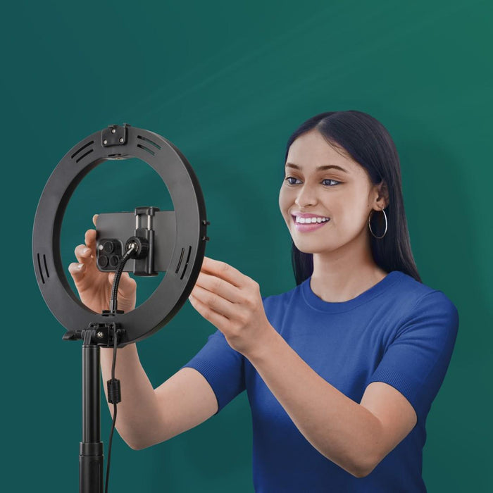 Hama LED Lamp with Tripod "SpotLight FoldUp RGB 102" LED-RGB, Smartphone Kit, Foldable