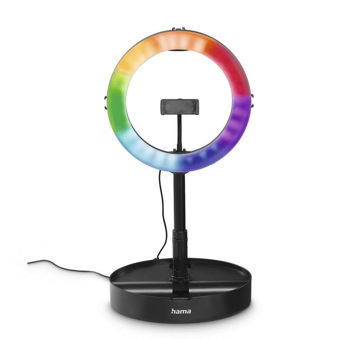 Hama LED Lamp with Tripod "SpotLight FoldUp RGB 102" LED-RGB, Smartphone Kit, Foldable