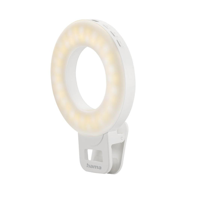 Hama LED Ring Light "ToGo", 3 modes, rechargeable, USB-C