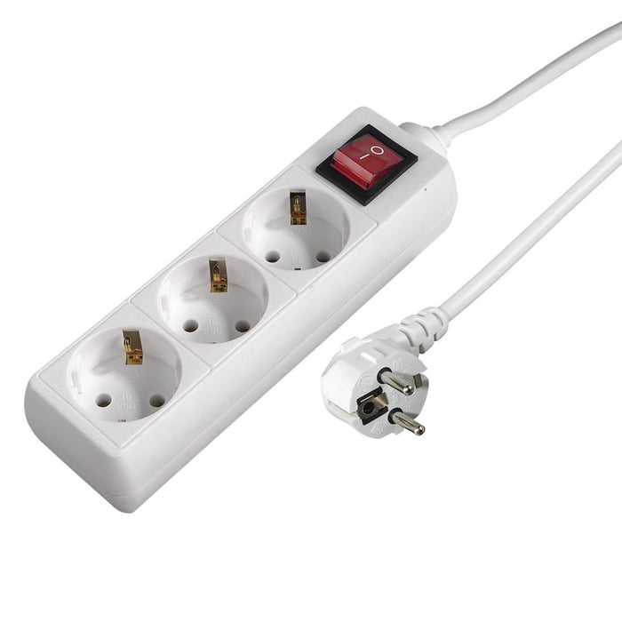HAMA power strip, 3 sockets, 5m, 108815
