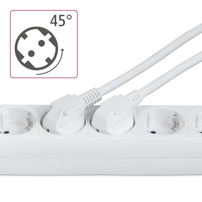 HAMA power strip, 6 sockets, 5m, 108833