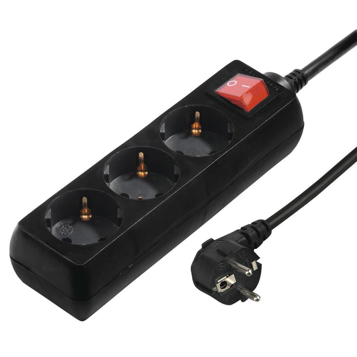 HAMA 108835 power strip, 3 sockets, 108835