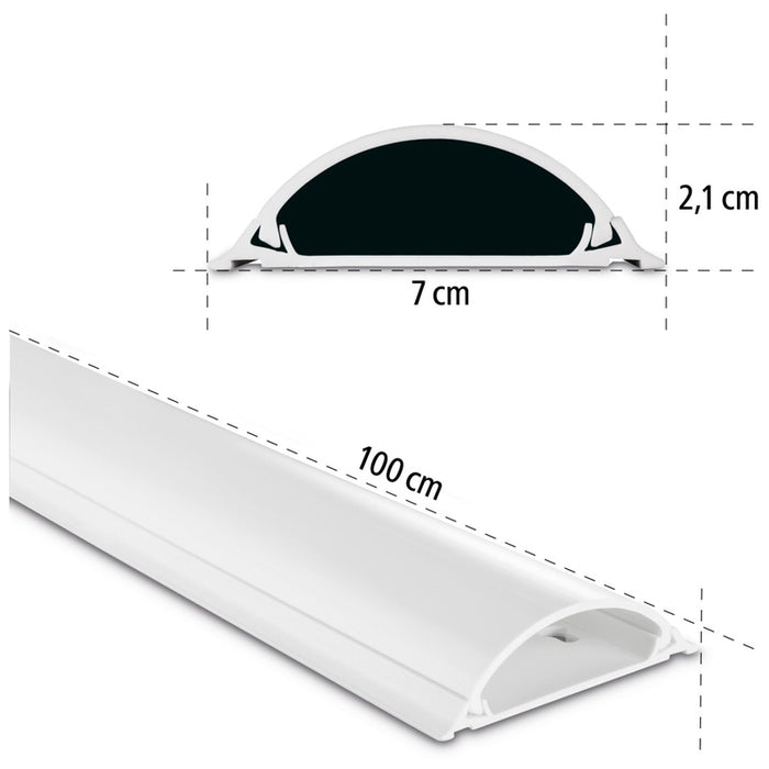 PVC channel for hiding a cable-100x7x2.1 cm, 220894