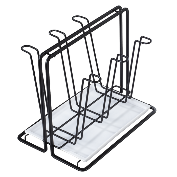 Rack for draining / up to 6 bottles, glasses, HAMA-111459