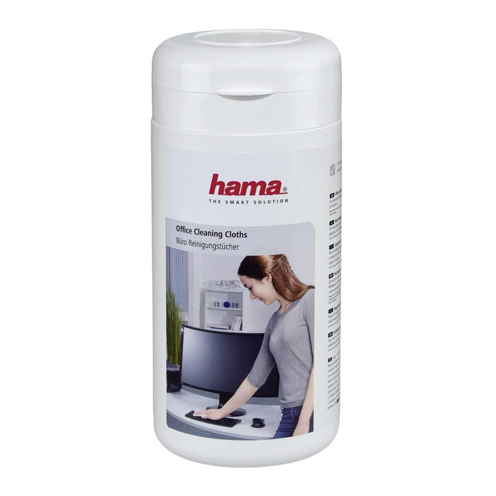 HAMA cleaning kit for surfaces, 100 pcs. wipes
