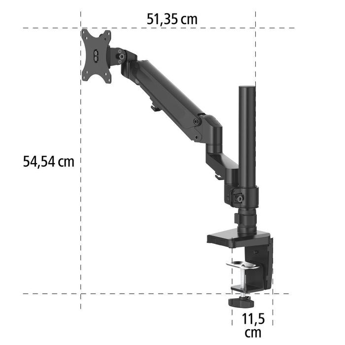 HAMA Desk Monitor Stand, Adjustable, 13"-35", 118496