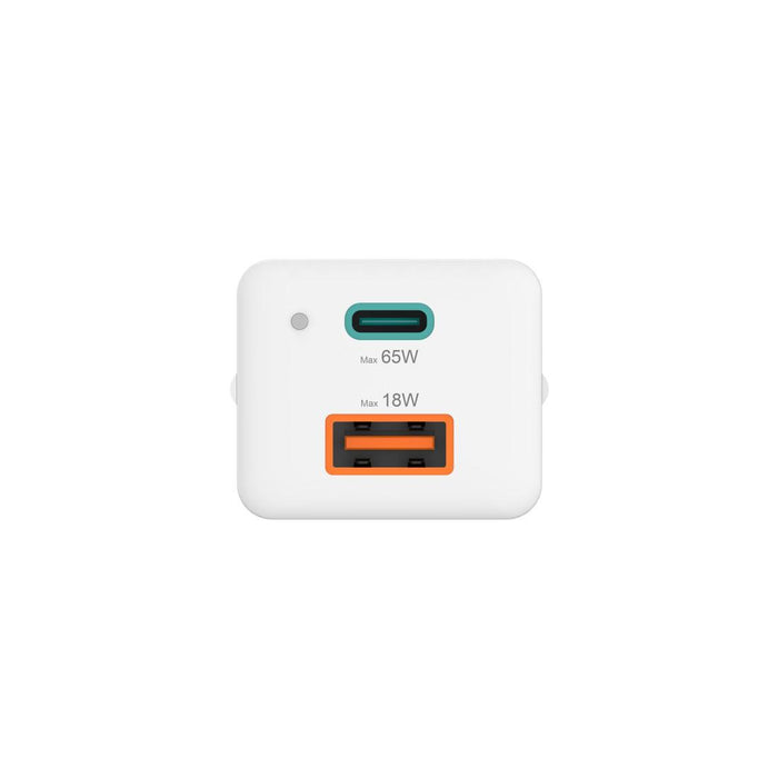 Fast mini charger HAMA, GaN, 65 W, 125130