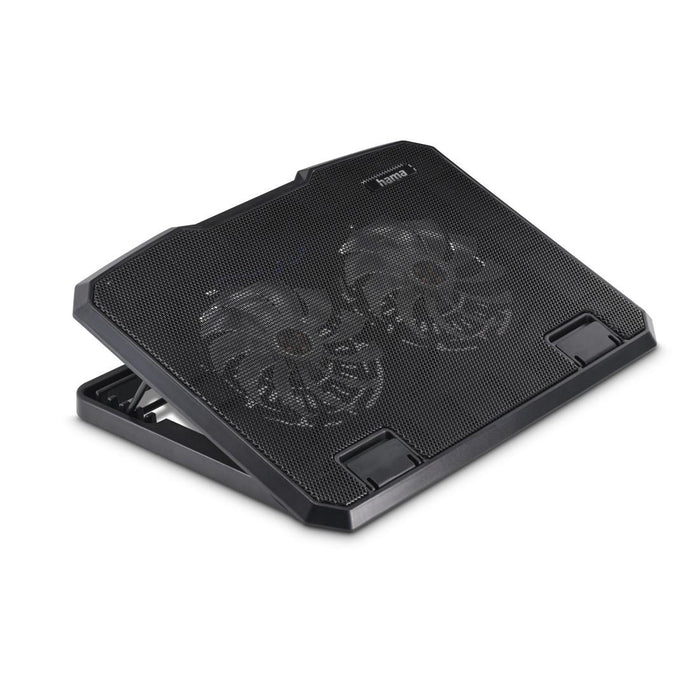 Hama Laptop cooling stand "Black Metal", 40 cm (15.6"), 126806