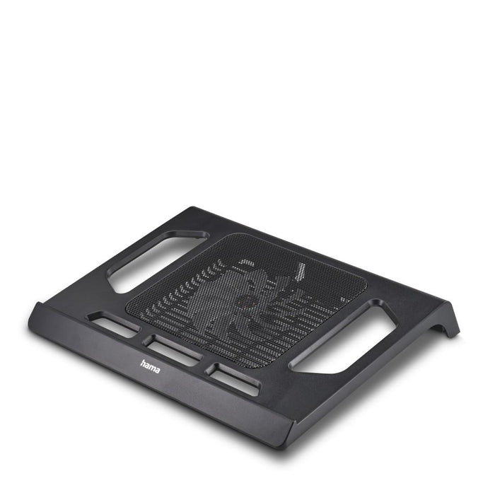 Hama Black Edition laptop cooling stand with fan, USB