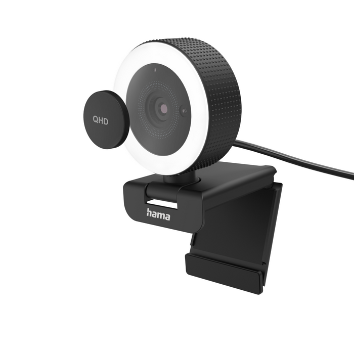 HAMA "C-850 Pro" Ring Light Web Camera, 139989