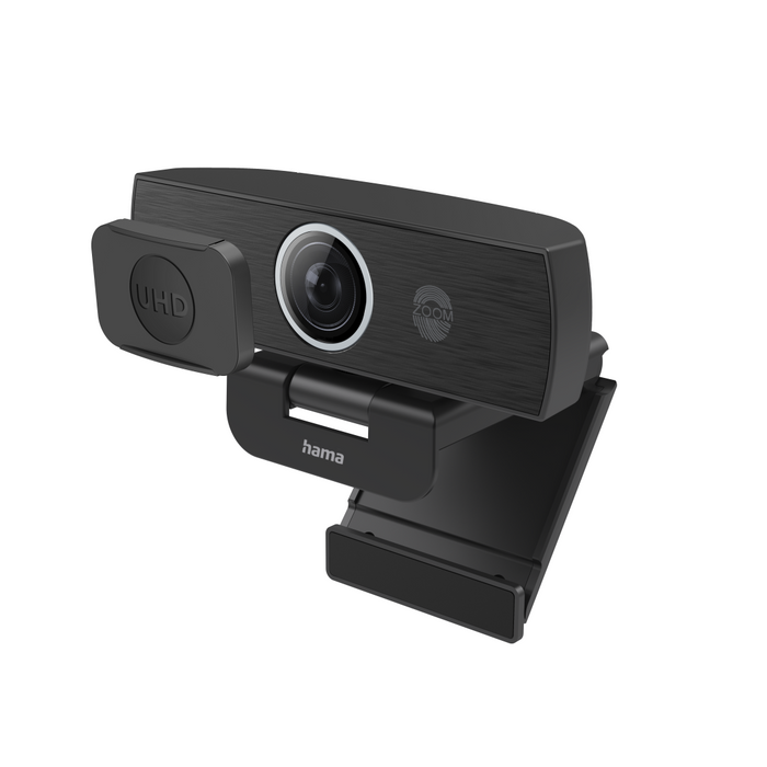 HAMA C-900 Pro Webcam, UHD 4K, Stereo Microphone, 2160p, USB-C, Black