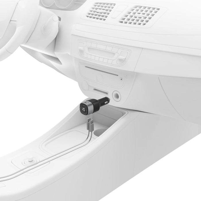 Bluetooth car receiver HAMA 3.5 mm jack, USB charger, 2.4 A, 14159